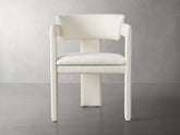 Rodin Upholstered Dining Arm Chair in Matera Cashmere